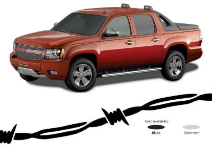 TRIMBRITE RBL GEAR BARBWIRE BLK - R65170