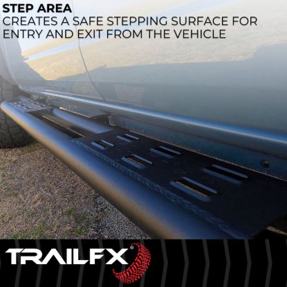 TRAILFX BRONCO 4DR ROCKER PROTECTION STEP - BR011T