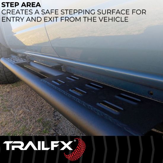 TRAILFX BRONCO 4DR ROCKER PROTECTION STEP - BR011T