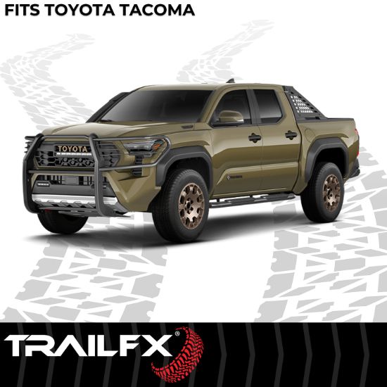 TRAILFX GRILLE GUARD TACOMA BLK - E0046T