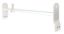 TRAILFX VAN RACK 1 BAR RG MOUNT WHITE - FCLR006W