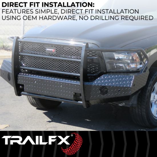 TRAILFX FULL REPL FRONT BUMPER RAM HD - FX3011A