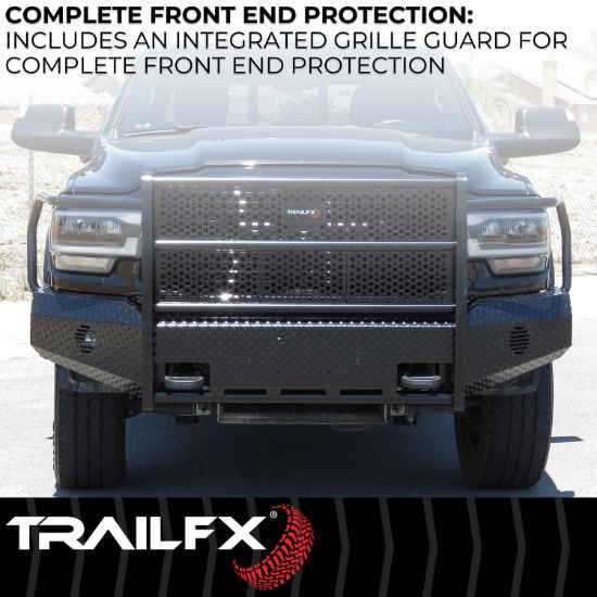 TRAILFX FULL REPL FRONT BUMPER RAM 1500 - FX3012A
