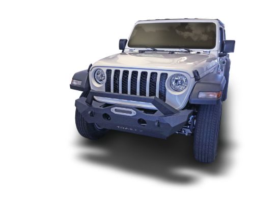 TRAILFX JEEL JL FRONT STUBBY BUMPER - JL08T