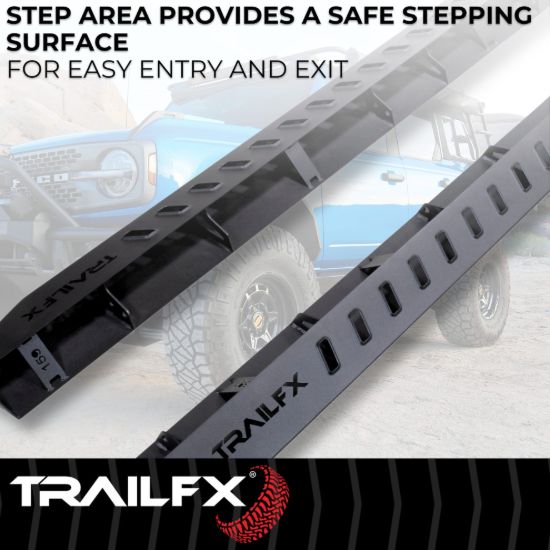 TRAILFX OVERLAND RUNNING BOARD BRONCO 2DR - ORB002