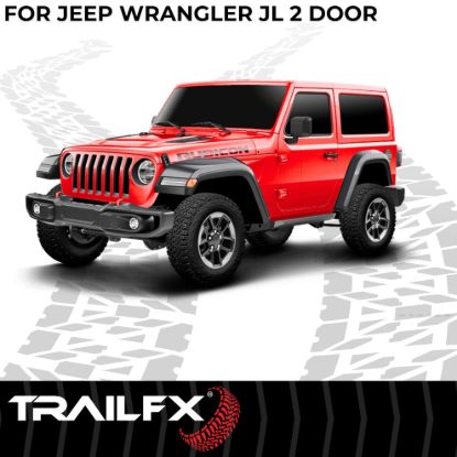 TRAILFX OVERLAND RUNNING BOARD JL WRANG 2DR - ORB004