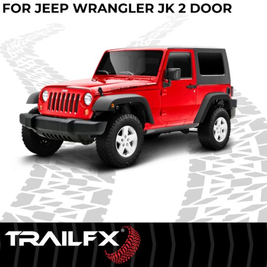 TRAILFX OVERLAND RUNNING BOARD JK WRANG 2DR - ORB006