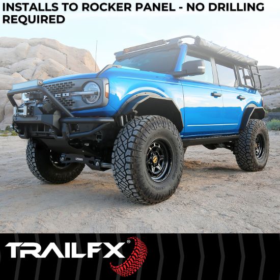 TRAILFX OVERLAND RUNNING BOARD TUNDRA - ORB015