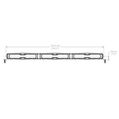 TYRI OFF-ROA V36 LIGHTBAR 12V 12900 ELUM - V12K0121