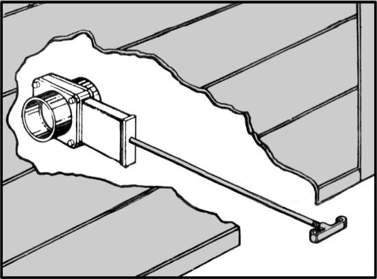 VALTERRA LLC ADJUSTABLE EXTENSION ROD - T104612VP