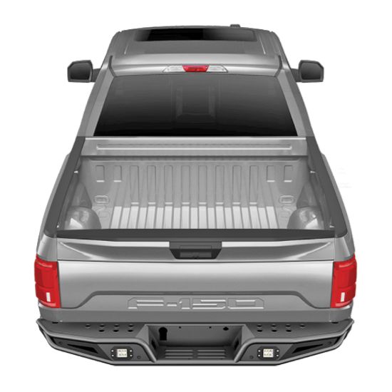 TRAILFX REAR PRE RUNNER BUMPER FORD F150 TI - RPRB004TI