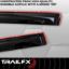 TRAILFX TFX INCHANNEL WNDW VENTS SMOKE 4PC - 4242IC