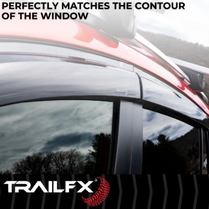 TRAILFX WINDOW VENT ROGUE 21-25 4PC - 4902H