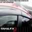 TRAILFX WINDOW VENT ROGUE 21-25 4PC - 4902H