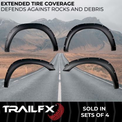 TRAILFX POCKET STYLE FLARE TEXTURE SET OF 4 - TFD3002T