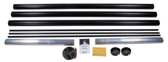 VELARIUM 22' CUT-TO-FIT BLACK POWDER COATED - VET022W
