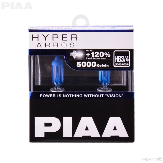 VALEO PIAA HYPER ARROS 5000K 5000K HB/HIR - 2510695