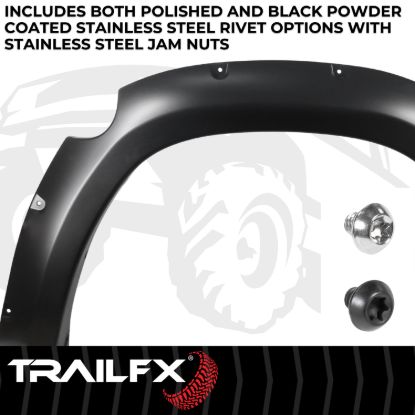 TRAILFX POCKET STYLE FLARE SMOOTH SET OF 4 - TFD3005S