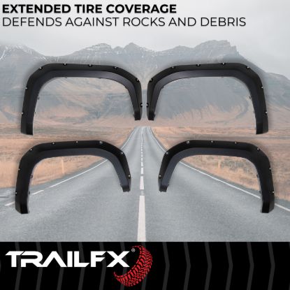 TRAILFX POCKET STYLE FLARE SMOOTH SET OF 4 - TFT3005S