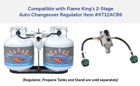 FLAME KING 12' PIGTAILS  BULK - E12INPT
