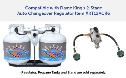 FLAME KING 18' LP PIGTAIL  BULK - E18INPT