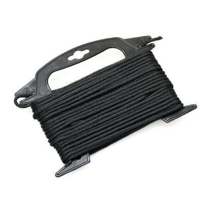 YAKGEAR 75 FEET SOLID BLACK PP ROPE WITH WI - 010054