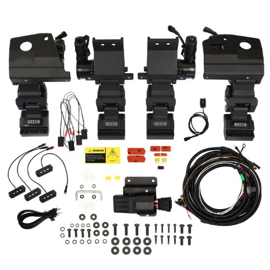 WESTIN PRO-E ELECTRIC RUNNING BRDS;TXT BLK - 2924185