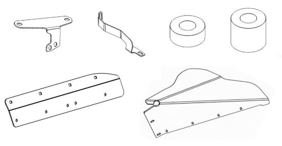 WESTIN DEFFRPART F150 PLICE RESP 18-19 BLK - 3510035
