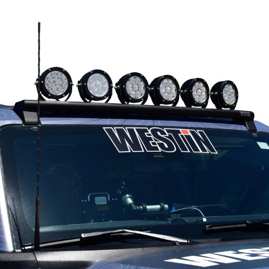 WESTIN XTS BRONCO OVERHEAD LIGHT BAR;BLACK - 37711255