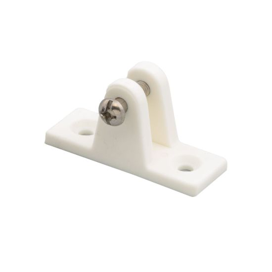 WHITECAP IND LARGE DECK HINGE (PR.) WHT - 3405WP