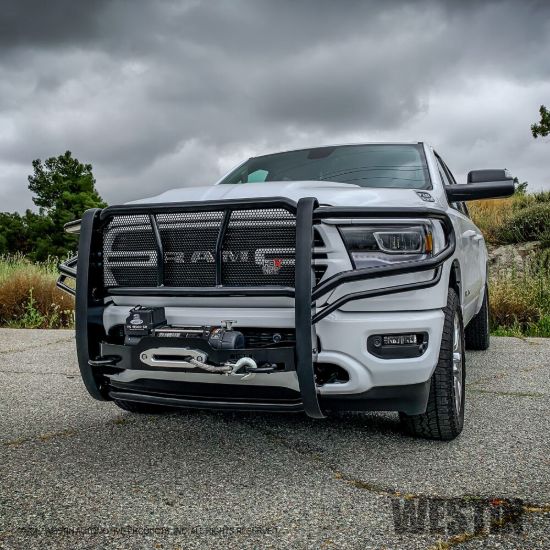 WESTIN HDX WINCH MOUNT GRILLE GUARD BLACK - 5794105