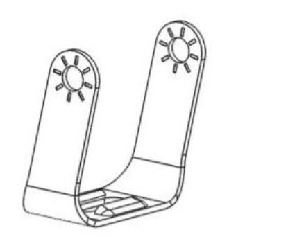 WESTIN OUTLAW FOG LIGHT MOUNTS - 58991PK