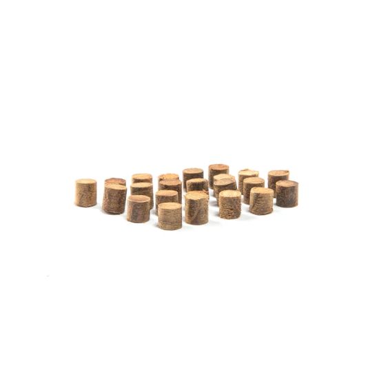 WHITECAP IND 1' TEAK PLUG  20 PK - 6015520