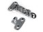 WHITECAP IND C.P. BRASS ANTI-RATTLE DOOR FASTENE - S0054C
