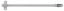 WHITECAP IND S.S. SPRING HATCH HOLDER - 9/16' X - S0217C
