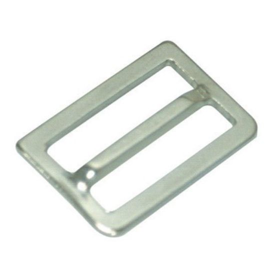 WHITECAP IND S.S. ADJUSTER BUCKLE - 1' WEBBING - S0242C