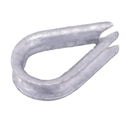 WHITECAP IND PKGD. GALVANIZED ROPE THIMBLE-5/16' - S1544P