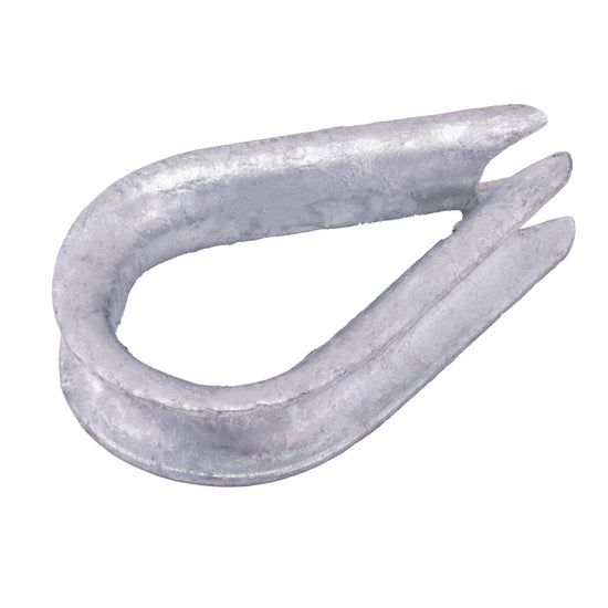 WHITECAP IND PKGD. GALVANIZED ROPE THIMBLE-5/16' - S1544P