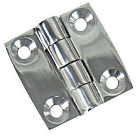 WHITECAP IND HD STAMPED S.S. BUTT HINGE  1-1/2' - S3415C