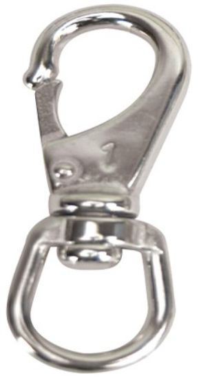 WHITECAP IND S.S. SWIVEL EYE BOAT SNAP  SIZE 3 - S4023C