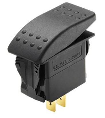 WHITECAP IND CONTURA STYLE ROCKER SWITCH (ON/OFF - S7057C