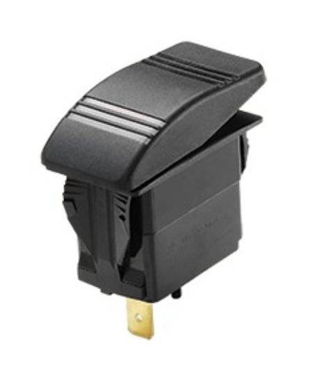 WHITECAP IND ILLUM. CONTURA STYLE ROCKER SWITCH - S7067C