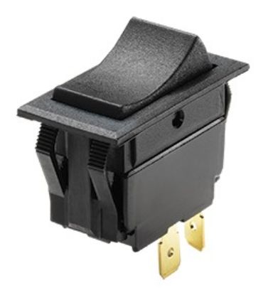 WHITECAP IND 2-POSITION RED ILLUM. OFF/ON SWITCH - S8052C