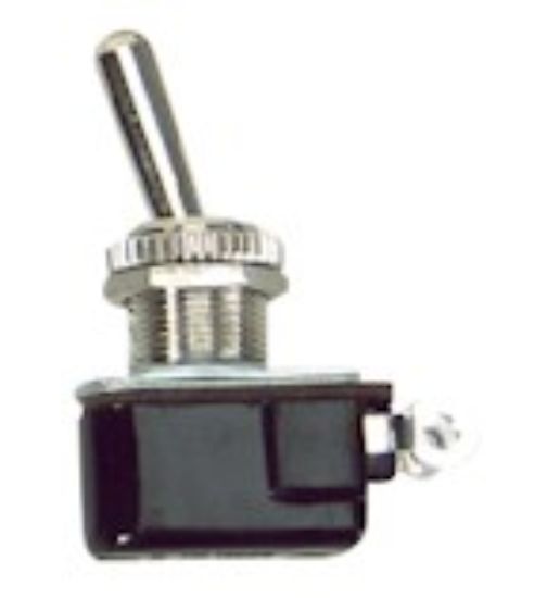 WHITECAP IND TOGGLE SWITCH  2 POSITION W/6' WIRE - S8068C