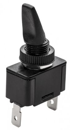 WHITECAP IND BLACK TOGGLE SWITCH (MOM. ON/OFF/MO - S8078C