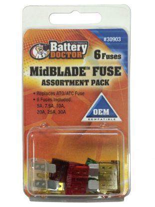 WIRTHCO MINBLADE  6PC FUSE KIT - 30913