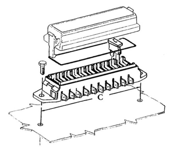 WIRTHCO 4-WAY ATO FUSE BLOCK W/CO - 310007