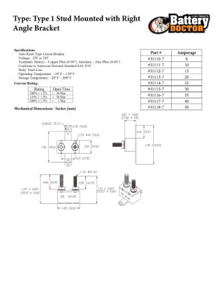 WIRTHCO ANGLE BRACKT TYPE 1-15AMP - 31112