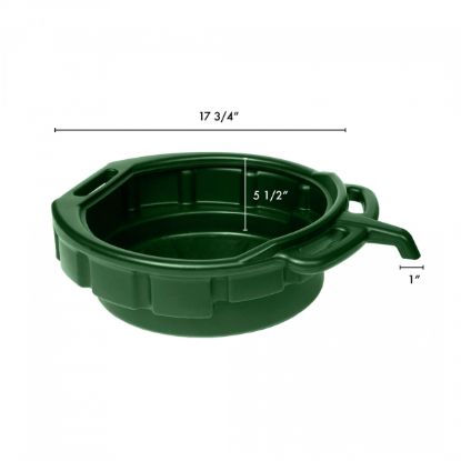 WIRTHCO 4 GALLON GREEN DRAIN PAN - 32955