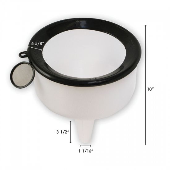 WIRTHCO 144-OZ ANTI-SPLASH FUNNEL - 90190